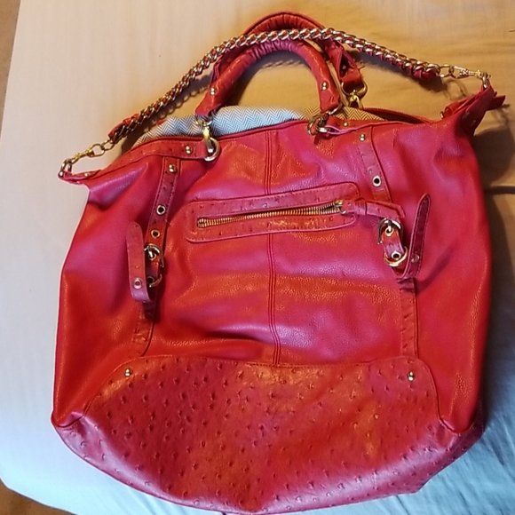 Steve Madden red purse - Picture 2 of 3